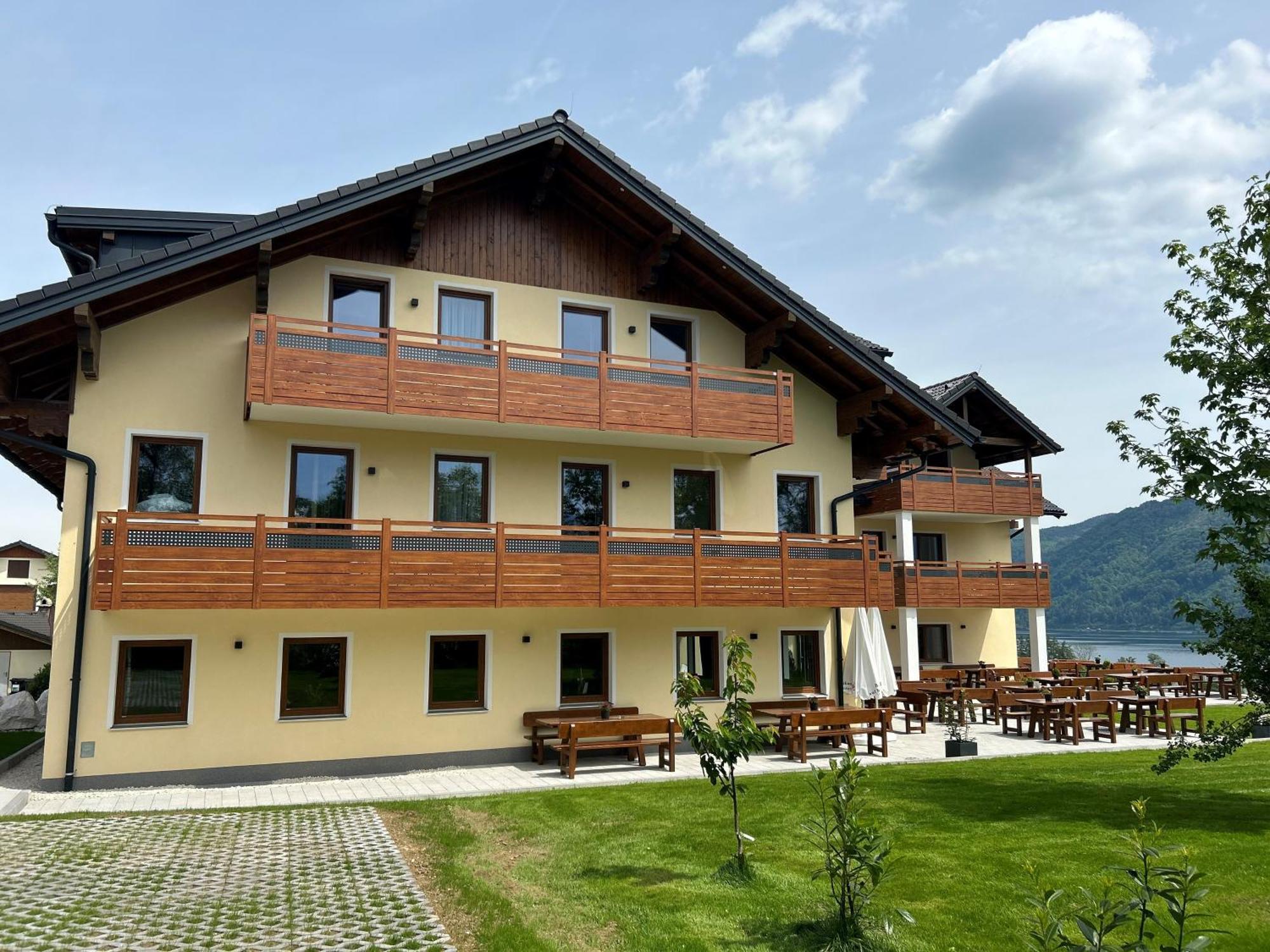 Gasthof Steinbichler Nussdorf am Attersee Extérieur photo